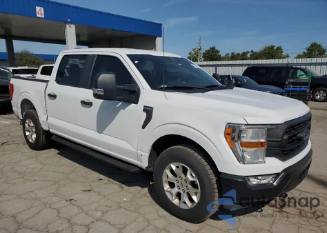 2022 Ford F150 Police Responder из США, поврежденный, VIN 1FTFW1P81NKE09436